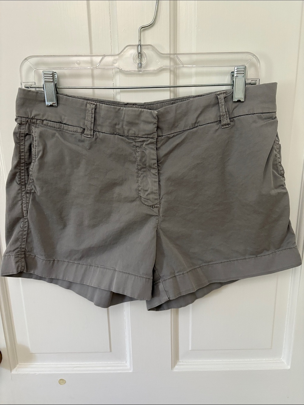 J. Crew Women's Gray Chino Shorts